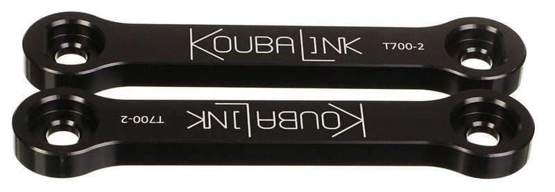 Yamaha Ténéré 700 World Rai [KOUBALINK] - Kit de rebaixamento (25,4 mm) Preto - Yamaha Ténéré 700