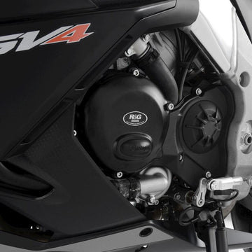 Aprilia RSV4 1100 ABS FACTORY [2021-2024] - Protetor de tampa da caixa do motor Race Series (direita e esquerda) - Aprilia Tuono V4 1100 Factory / RSV4 1100 Factory