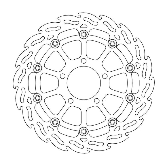 SUZUKI VLR 1800 C 1800 INTRUDER [2008-2019] - Brake disc Flame right front