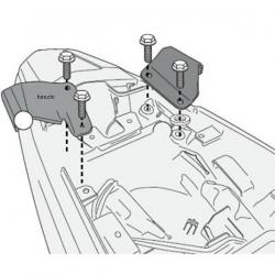 Honda NC 750 X Dct [2021-2024] - Kit de montaje de portaequipajes PL para Honda