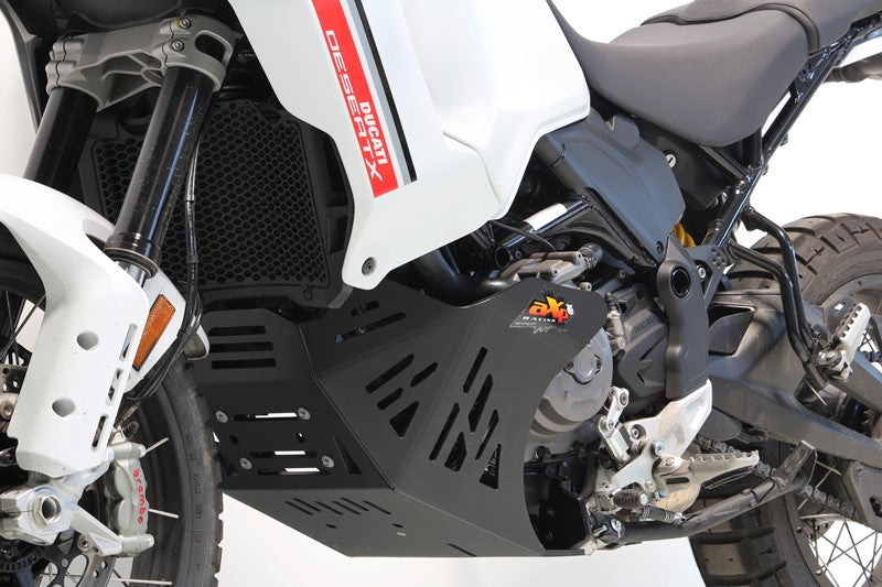 Ducati DesertX [2022-2023] - Adventure underløbsbeskyttelse - HDPE 8 mm (Kun til SW Motech styrtbøjler)