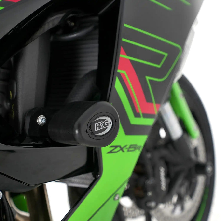 Kawasaki NINJA ZX-6R [2024-2026] - Protetores Aero Crash - Preto