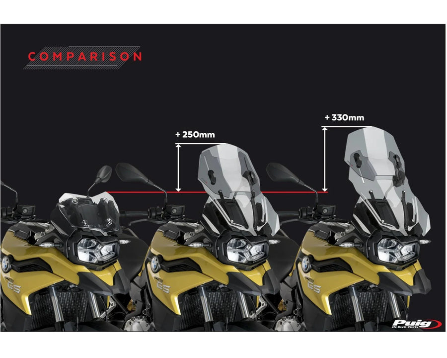 BMW F 750 GS [2024] – Verstellbare Scheibe – Stark getönt