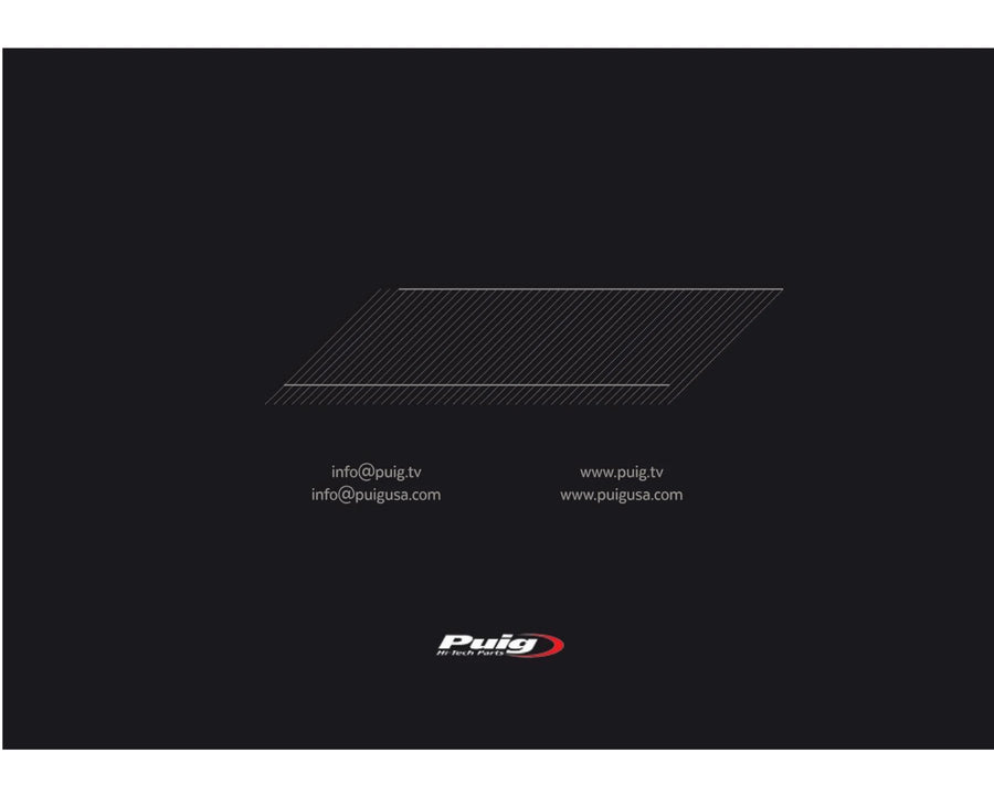 KTM 890 SMT [2025] – Disco spoiler 2.0 fixado com parafusos – Transparente