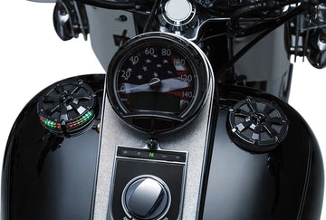 Harley-Davidson Sportster S [Kuryakyn] - Allery Cat LED Led Fuel and Battery Affichage - 0
