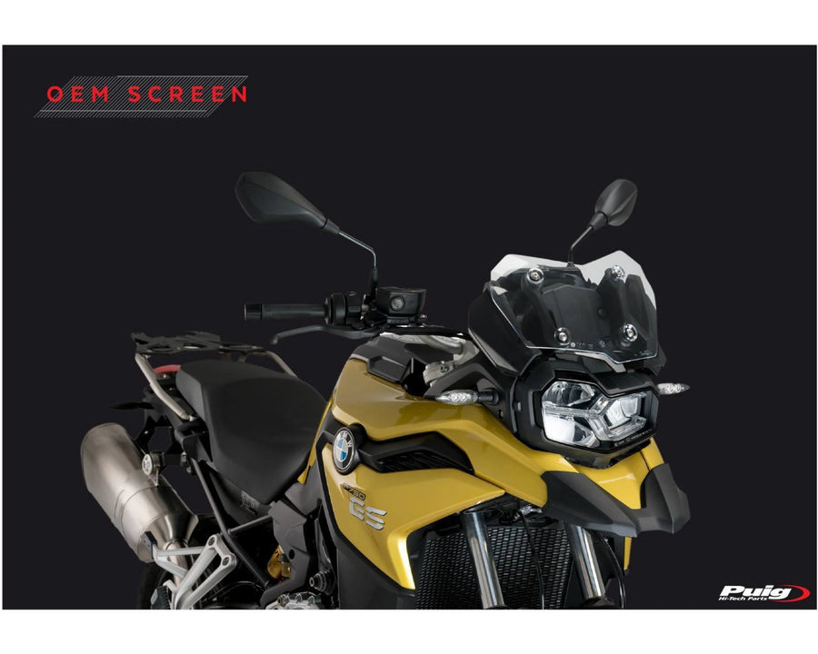 BMW F 800 GS [2025] – Adjustable screen – Transparent