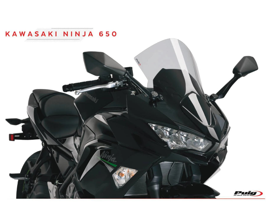 KAWASAKI ZX-10RR NINJA PERFORMANCE [2018] – Ekran R-Racer – Przezroczysty