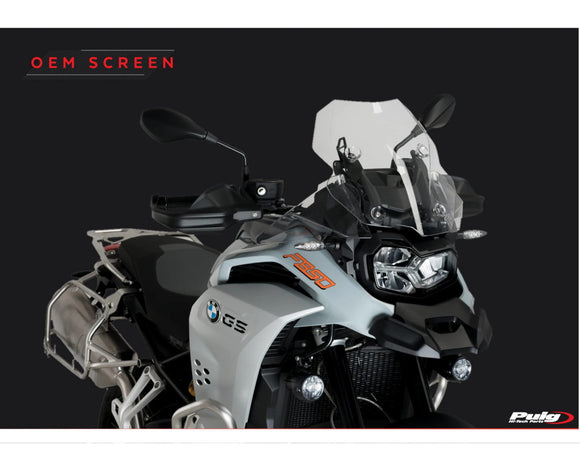 BMW F 750 GS [2024] — Регулируемый экран — Прозрачный