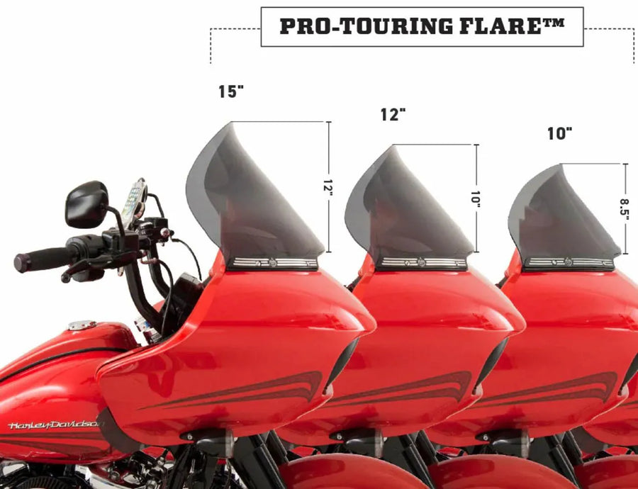 harley davidson touring [KLOCK WERKS] – Pro Touring Flare™ Windschutzscheibe