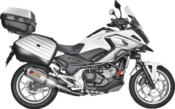 Honda NC 750 X [Akrapovic] - последний глушитель