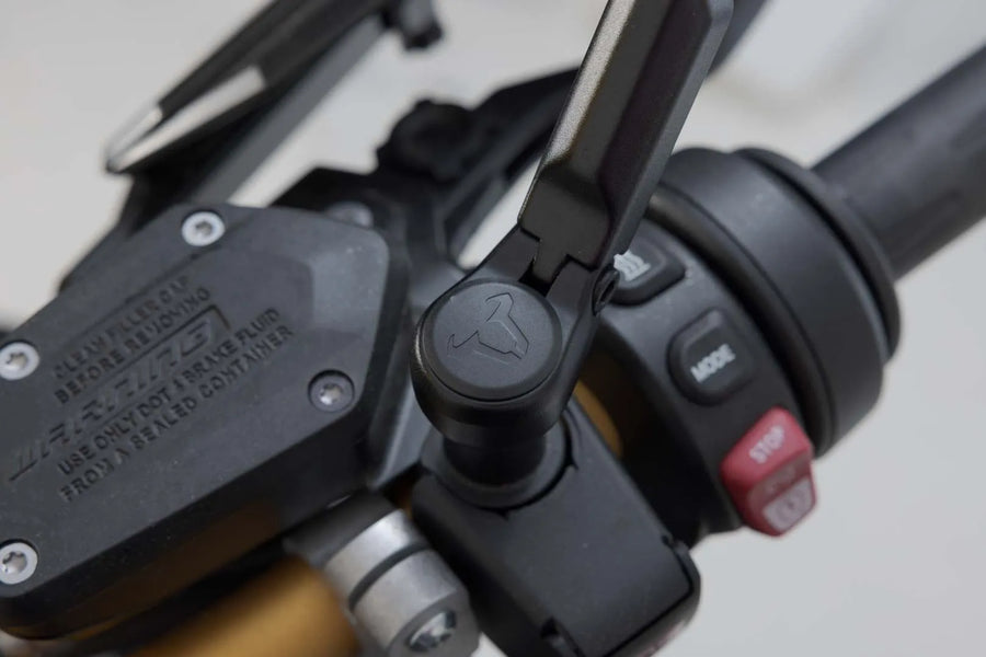 honda cb 650 r neo sports cafe [SW-MOTECH] – Sport Spiegel-Set, langer Spiegelarm