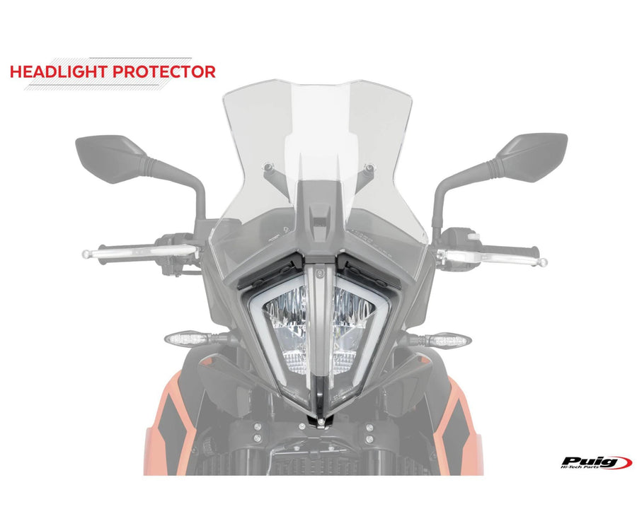 KTM 390 ADVENTURE SW [2024] – Koplampbescherming – Transparant
