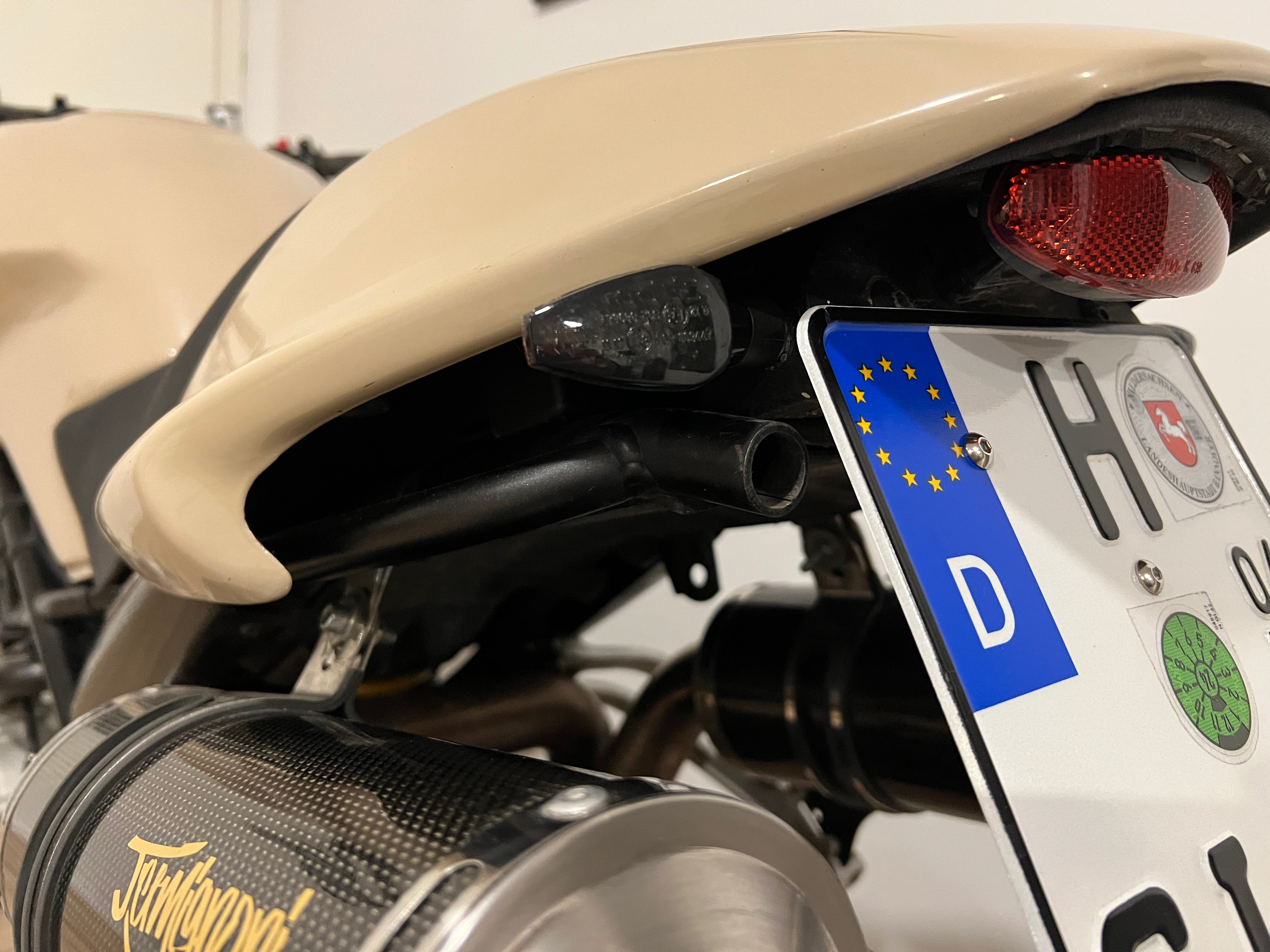 2 LED -blinklys sorte modstande [E -Test Mark] - Aprilia RS Tuono 125 660 1000 1100