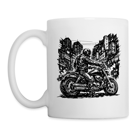 Honda vtx 1300 [Witte Cup] - Manga Neon City - Enkelzijdig