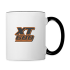 Dvoubarevný šálek - bílá/černá