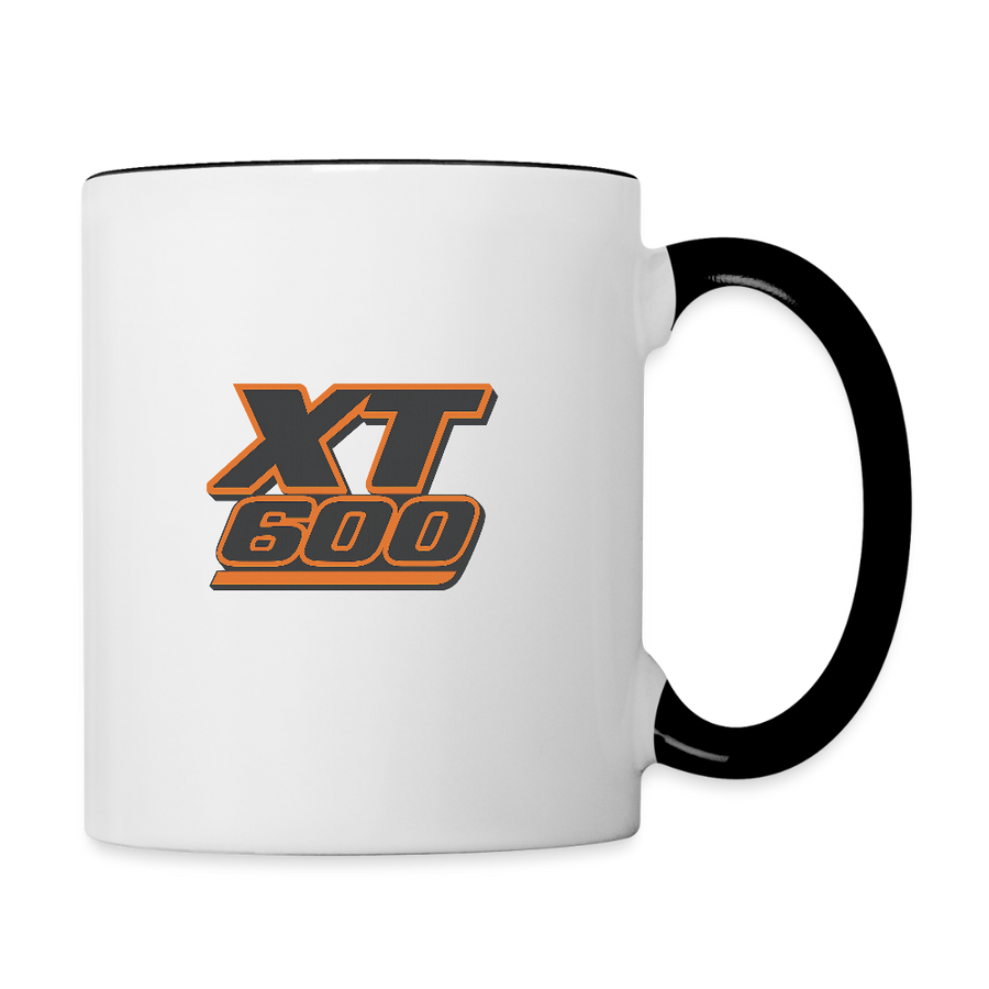 Tasse zweifarbig - Weiß/Schwarz