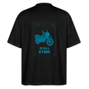 Yamaha XT 600 [Motorize] - Plano de espalda de camisa extragrande - Negro