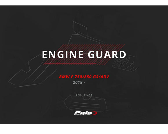 BMW F 900 GS [2025] — Защита двигателя — Серебристый