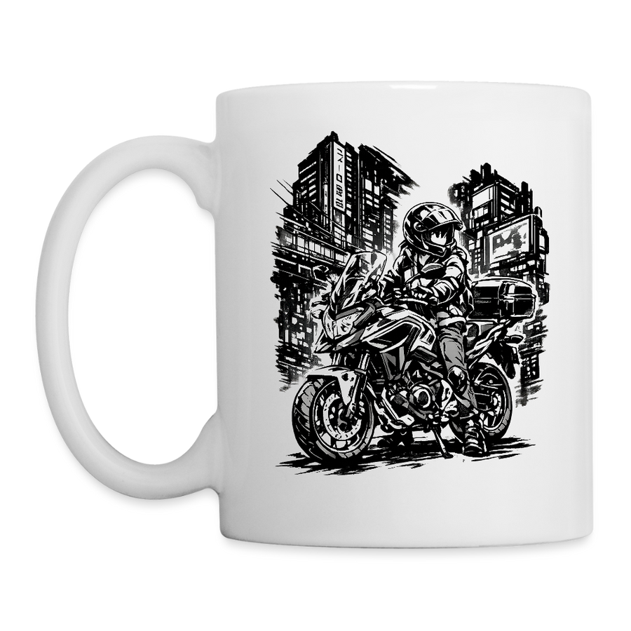 Honda nc 700 [Coupe Blanche] - Manga Neon City - Simple Face