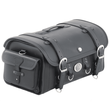 Motorcycle bag [Hepco & Becker] - leather handbag Buffalo - luggage rack