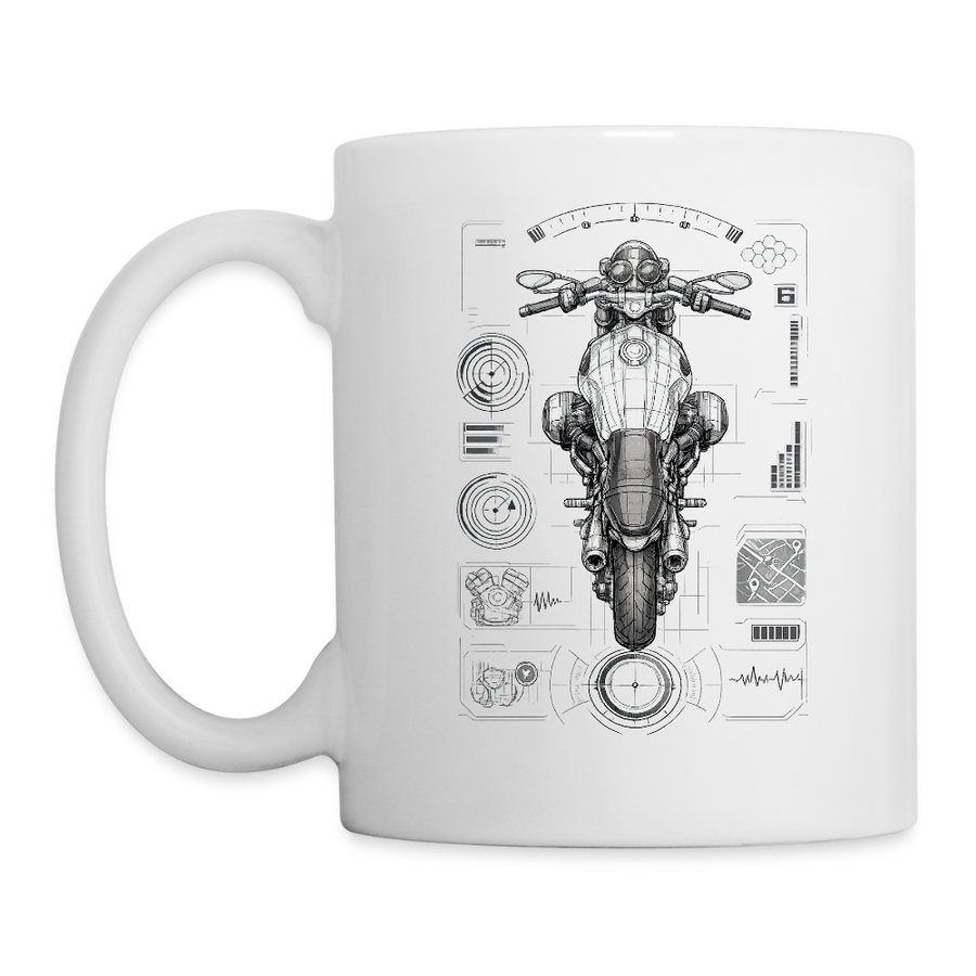 Bmw r ninet pure [杯白] - 自上而下的技术 - 单面