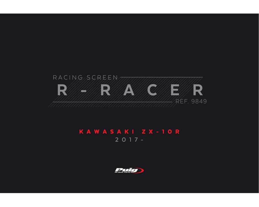 KAWASAKI ZX-10RR NINJA PERFORMANCE [2018] – R-Racer Scheibe – Stark getönt