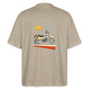 Yamaha XT 600 [Motorize] - Píxel trasero de camisa extragrande - Gris piedra