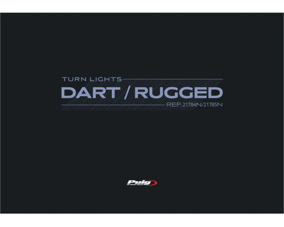 KTM RC 390 [2025] – Sada ukazatelů šipky – černá