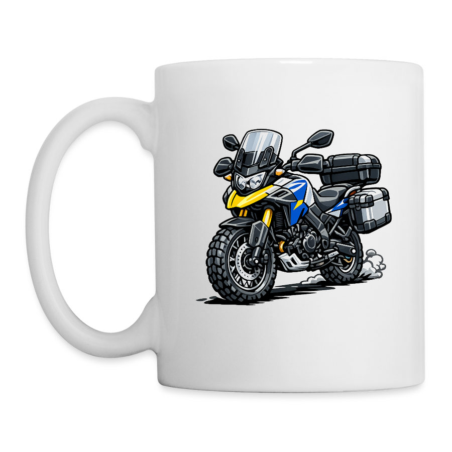 Suzuki dl 800 [Белая чашка] — мультяшный — односторонний