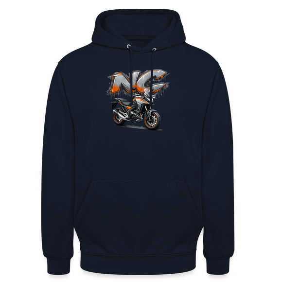 Honda nc 700 [Hoodie] - Graffiti Float - Borstafdruk
