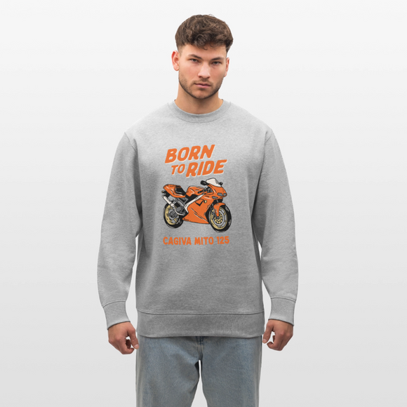 胸 - まだらのある灰色