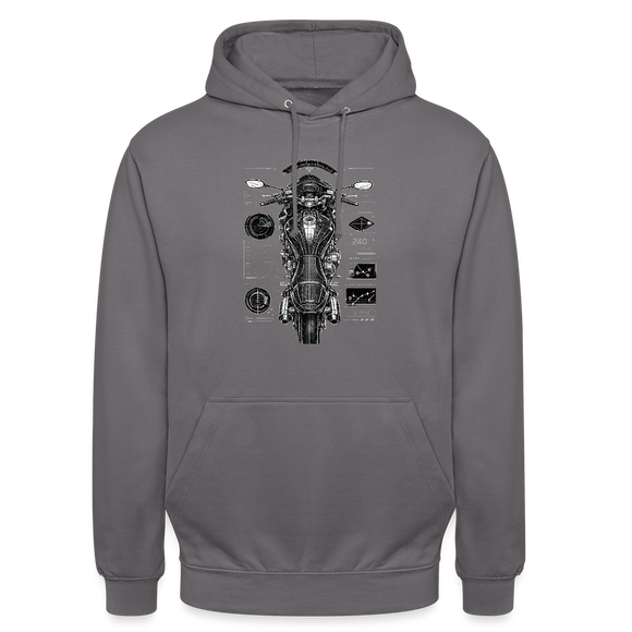 Suzuki gsf 650 [Hoodie] - Top-Down Tech - Borstprint