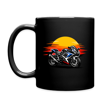 Suzuki gsx-r 600 [Tasse Schwarz] - Sunset Split - Einseitig