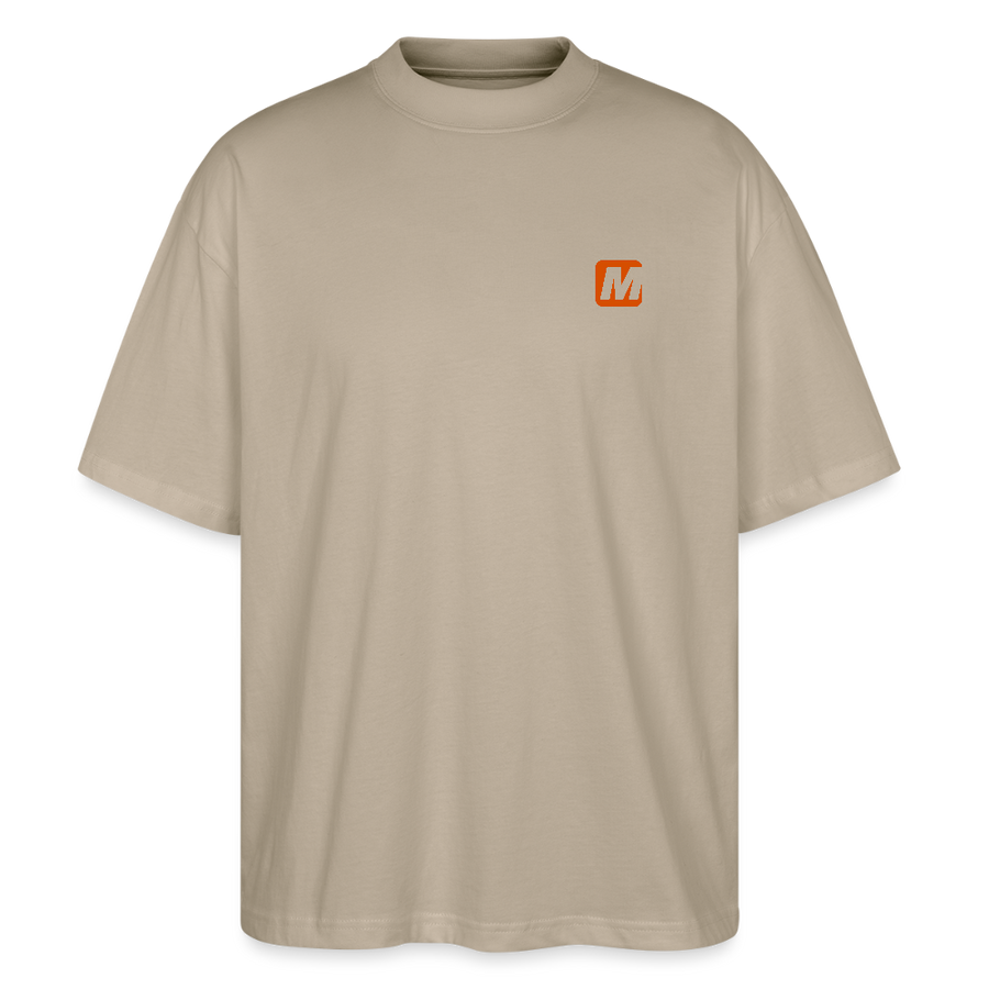 Stanley/Stella oversized unisex biologisch T-shirt Blaster - steengrijs
