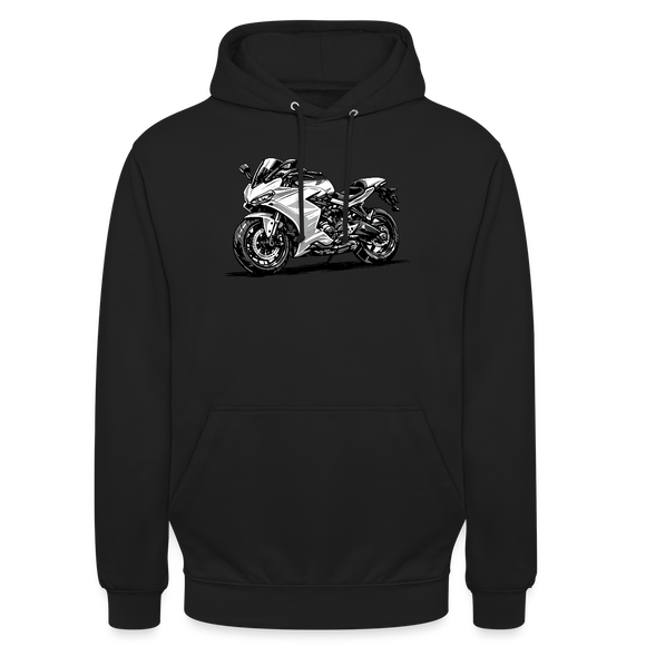 Ducati supersport [Hoodie] - Manga Neon City - Brust Print