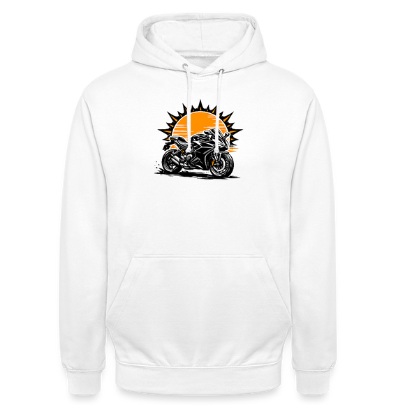 Ducati supersport [Hoodie] - Sunset Split - Brust Print