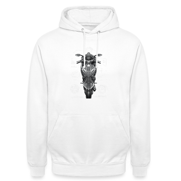 Ducati supersport [Hoodie] - Top-Down Tech - Brust Print