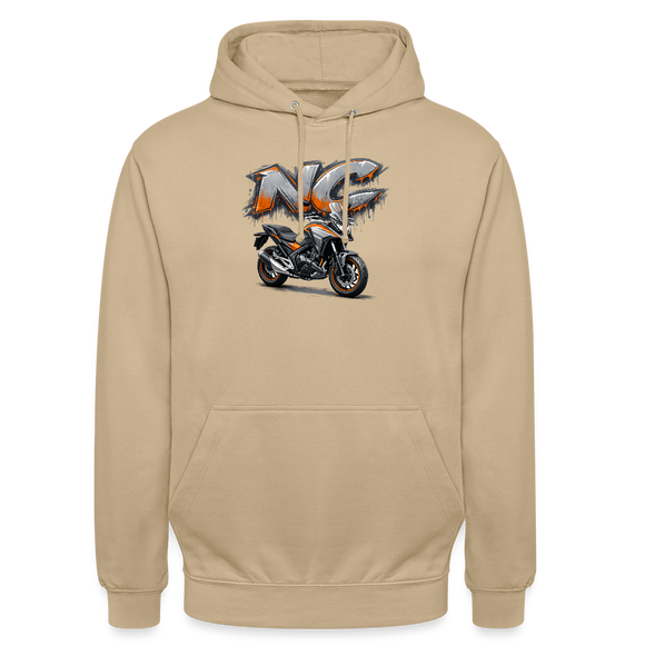 Honda nc 700 [Hoodie] - Graffiti Float - Borstafdruk