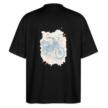 Yamaha XT 600 [Motorize] - Oversize skjorta Baksida Akvarell - Svart