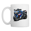 Suzuki gsx-r 600 [Tasse Weiß] - Karikatur - Einseitig