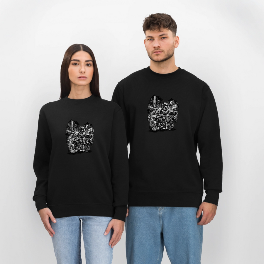 Honda nc 700 [Sweatshirt] - Manga Neon City - Brust Print