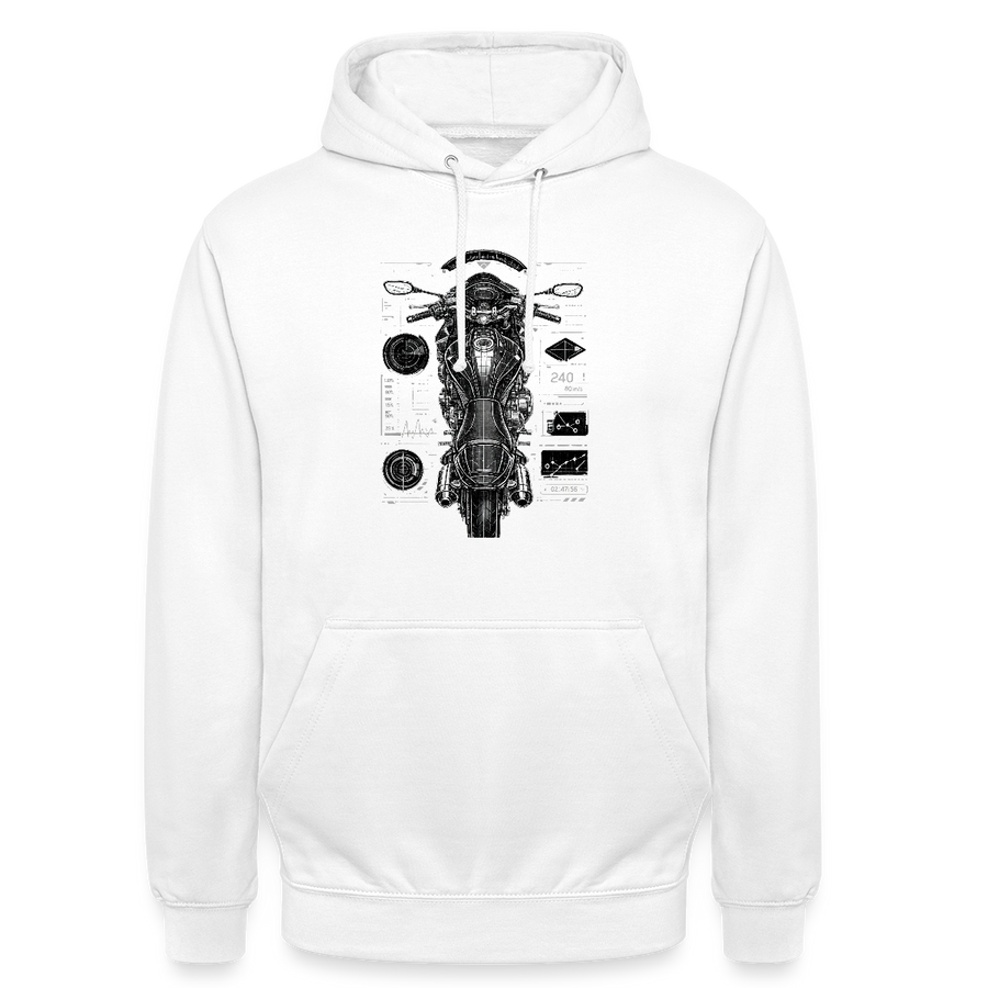 Suzuki gsf 650 [Hoodie] - Technologie descendante - Impression poitrine
