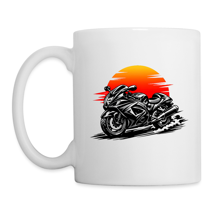 Suzuki hayabusa gsx1300r [Cup White] - Sunset Split - Single Sided