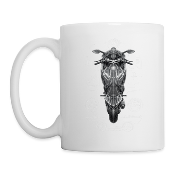 Ducati supersport [Tasse Weiß] - Top-Down Tech - Einseitig