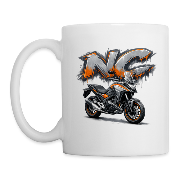 Honda nc 700 [White Cup] - Graffiti Float - Enkelzijdig