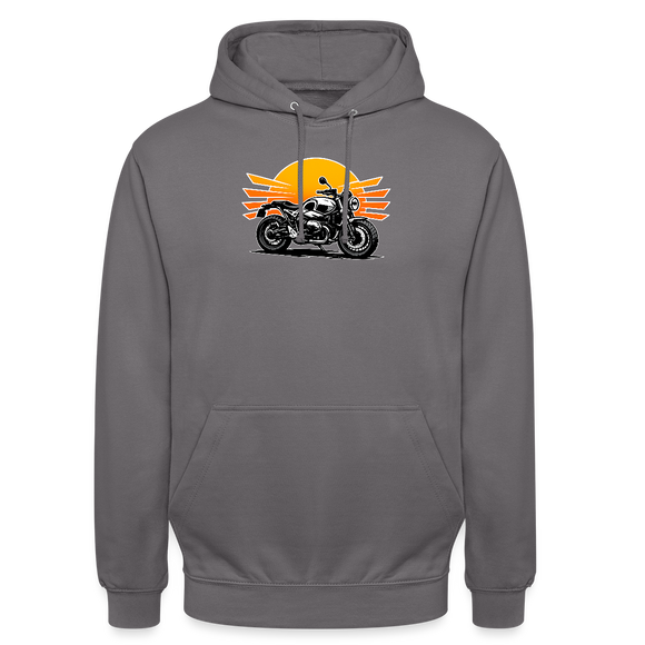 Bmw r ninet pure [Hoodie] - Sunset Split - Borstprint