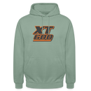 Hoodie unisex - Grågrön