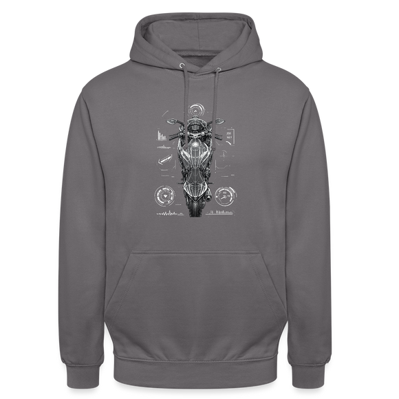 Ducati supersport [Hoodie] - Top-Down Tech - Brust Print