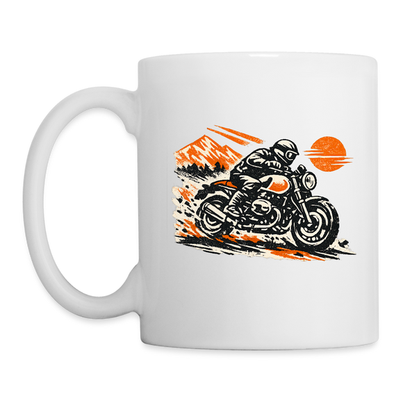 Bmw r ninet pure [Cup Wit] - Retro Rallye - Eenzijdig