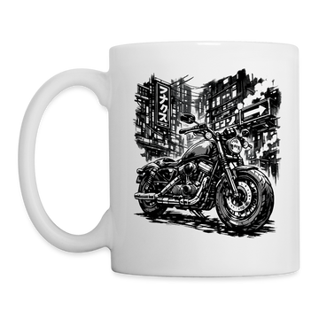 Harley davidson sportster [Mug White] - Manga Neon City - Unilateral